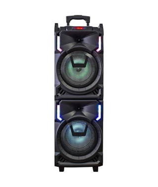 INOVALLEY  MS01XXL Enceinte Nomade Karaoke Trolley - bluetooth - 800W