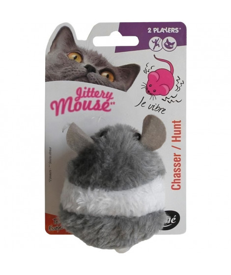 AIME Jouet souris vibreur - Pour chat