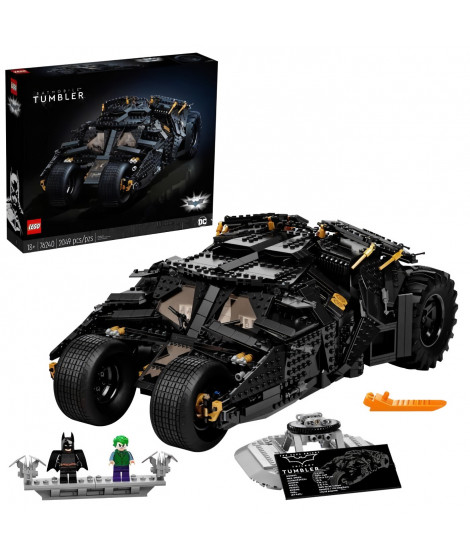 LEGO 76240 DC Batman La Batmobile Tumbler, Set Pour Adultes a Exposer Et a Collectionner, Idée Cadeau, Maquette Voiture