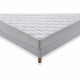 DEKO DREAM AIRFLEX Ensemble Matelas 140x190 cm + Sommier - Mousse - 5 zones - 15 cm - Ferme