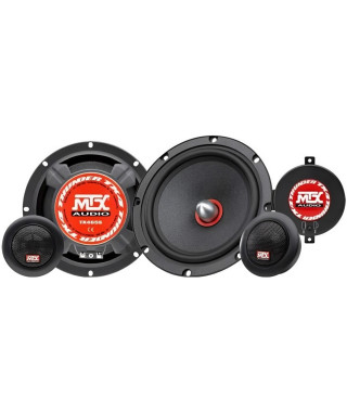 MTX TX465S Haut-parleurs voiture - Kit 2 voies - 16,5cm - 80W RMS