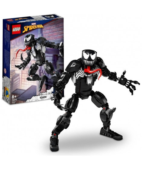 LEGO Marvel 76230 La Figurine de Venom, Figurine Alien a Construire, Cadeau Super-Héros