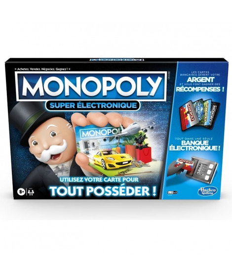 MONOPOLY - Electronique Ultimate Rewards - Jeu de société - Jeu de plateau - A partir de 8 ans - Version Française