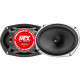 MTX TX669C Haut-parleurs voiture Coaxiaux 15x23cm 6x9 2 voies 120W RMS 4O Châssis alu Tweeters néodyme dôme soie Membrane fibre