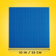 LEGO 11025 Classic La Plaque De Construction Bleue 32x32, Socle de Base pour Construction, Assemblage et Exposition