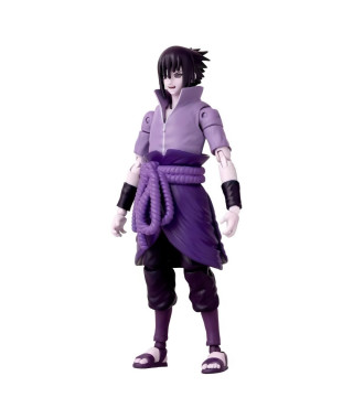 Figurine Anime Heroes 17 cm Sasuke Uchiwa Rinnegan/Mangekyo Sharingan - BANDAI Naruto Shippuden