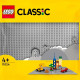 LEGO 11024 Classic La Plaque De Construction Grise 48x48, Socle de Base pour Construction, Assemblage et Exposition