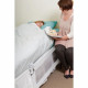 DREAMBABY Barriere de lit Extra large PHoeNIX - Pliable et portable - L 110 x L 45,5 cm - Blanche