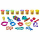 PLAY-DOH - Super boîte d'accessoires  avec 8 couleurs de pâte PLAY-DOH - atoxique et plus de 20 outils