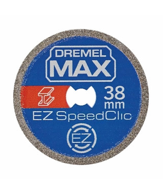 Disque dé découpe haute longévité EZ SpeedClic Dremel Max S456 - ø38mm pour métaux