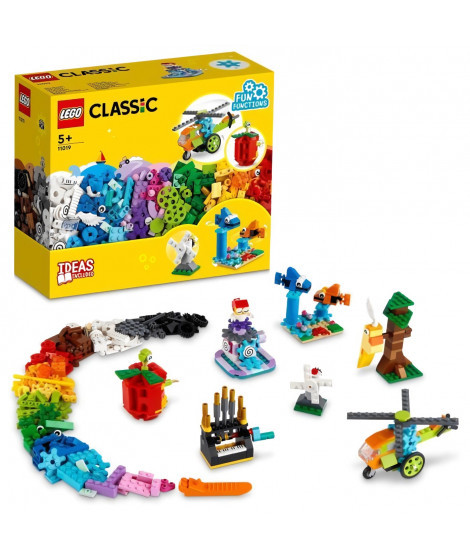 LEGO Classic 11019 Briques et Fonctionnalités, Jouets de Construction Enfants