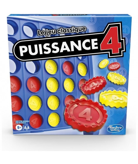 Hasbro Gaming - Puissance 4 - Le jeu classique - Jeu de stratégie pour 2 joueurs - des 6 ans