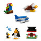 LEGO 4+ Classic 11015 Briques créatives « Autour du monde » Jeu de Construction avec 15 Figurines d'animaux