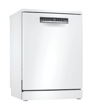 Lave-vaisselle pose libre BOSCH SMS4ETW14E SER4 - 12 couverts - Induction - L60cm - Home Connect - 44 dB - Blanc