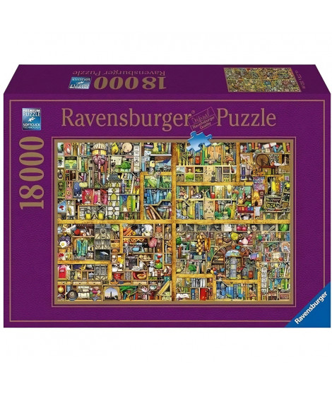 Puzzle Ravensburger - Bibliotheque Magique XXL - 18000 pieces - Architecture et monument - Allemagne