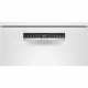 Lave-vaisselle pose libre BOSCH SMS4ETW14E SER4 - 12 couverts - Induction - L60cm - Home Connect - 44 dB - Blanc