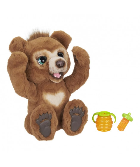 Furreal Friends - Cubby l'ours curieux - peluche interactive - animal électronique - plus de 100 sons et réactions - des 3 ans