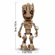 LEGO 76217 Marvel Je s'Appelle Groot, Jouet Marvel et Figurine Bébé Groot, Film Les Gardiens de la Galaxie 2, Enfants Des 10 Ans