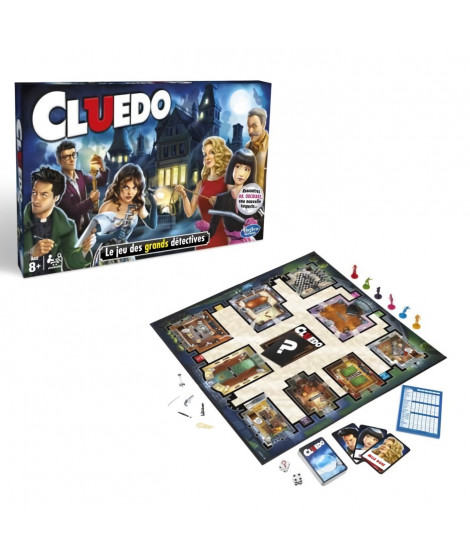 Cluedo - Jeu de société - A partir de 8 ans - Hasbro Gaming