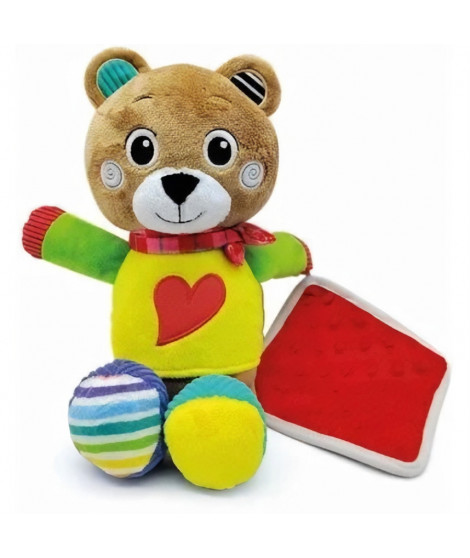 Peluche Ourson - Coffret Cadeau - Clementoni - Des la Naissance