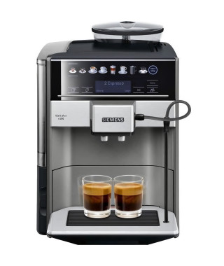 SIEMENS TE655203RW Machine a café expresso entierement automatique EQ6 plus S500 - Anthracite