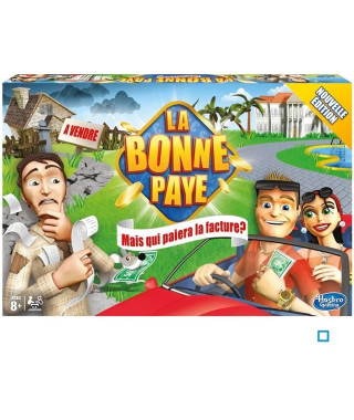 Hasbro Gaming - La Bonne Paye - Jeu de societe pour la famille - Jeu de plateau - Version francaise