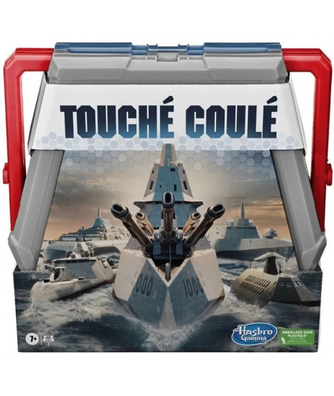 Touché coulé - jeu de société de bataille navale - pour 2 joueurs - version française