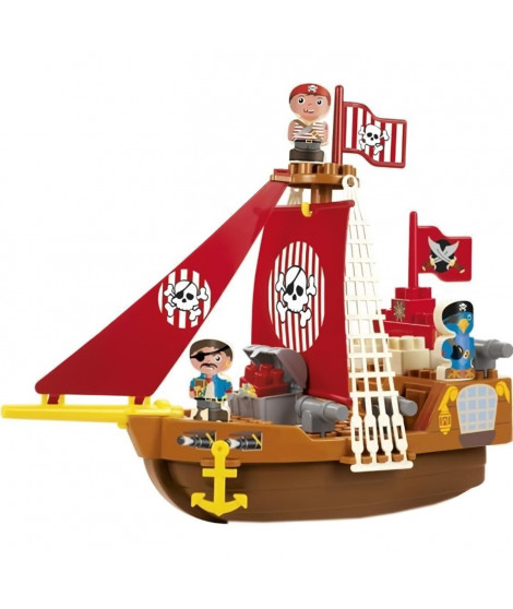 Bateau pirate - Jeu de construction - A partir de 18 mois - ABRICK