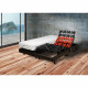 WEBED Ensemble matelas + sommier relaxation 160 x 200 - Mousse - 21 cm - Mi-ferme et équilibré - Noir et gris anthracite - CO…