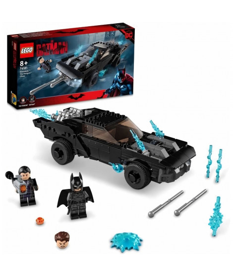 LEGO 76181 DC Batman La Batmobile : La Poursuite Du Pingouin, Jouet de Voiture, DC, Idée Cadeau, Garçons et Filles Des 8 Ans