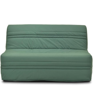 Banquette BZ - Tissu Vert - L143 x P97 x H89cm - Joe