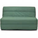 Banquette BZ - Tissu Vert - L143 x P97 x H89cm - Joe