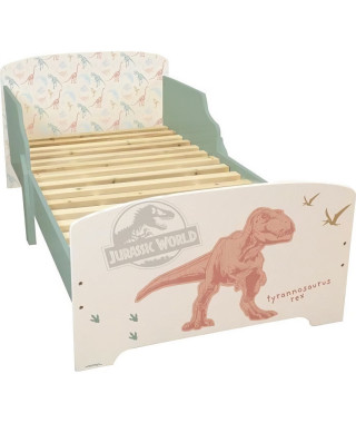 Lit Dinosaures avec sommier a lattes - Jurassic World - FUN HOUSE - 140 x 70 cm