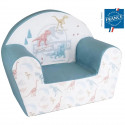 FUN HOUSE JURASSIC WORLD Fauteuil Club dinosaures - l.52 x P.33 x H.42 cm - Pour enfant origine France garantie