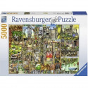 Puzzle 5000 pieces - Ville bizarre / Colin Thompson - Ravensburger - Puzzle adultes - Des 14 ans