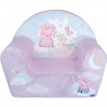 FUN HOUSE Peppa Pig Fauteuil Club - l.52 x P.33 x H.42 cm - Pour enfant origine France garantie