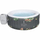 Spa gonflable BESTWAY - Lay-Z-Spa Aruba - 170 x 66 cm - 2 a 3 places - Rond (Inclus : couverture, cartouche et diffuseur)