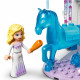 LEGO 43209 Disney Elsa Et L'Écurie De Glace De Nokk, Jouet de la Reine des Neiges a Construire, avec Mini-Poupées et Cheval