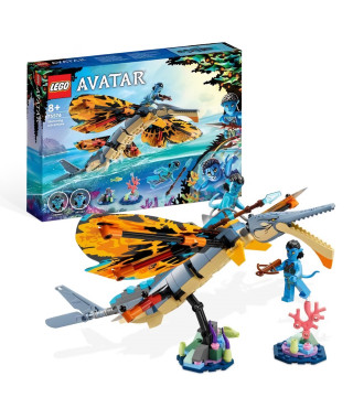 LEGO Avatar 75576 L'Aventure du Skimwing, Jouet avec Minifigurine Jake Sully, Pandora