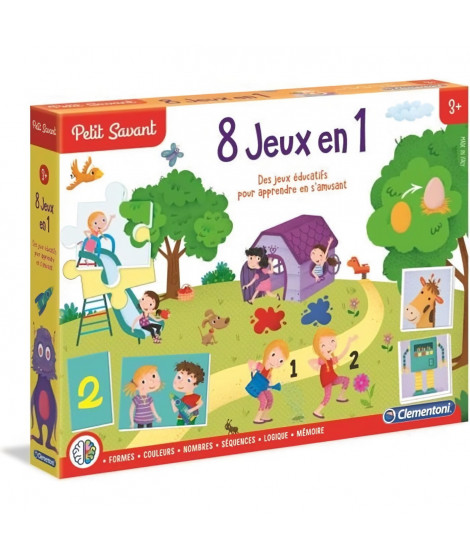 Éducation Clementoni - 8 jeux en 1