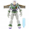 Figurine Buzz Ultime 30Cm - Pixar - Buzz l'Eclair - Articulé avec sons, lumieres et fumée - Figurines d'action