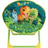 FUN HOUSE JURASSIC WORLD Siege lune dinosaures - Pliable - H.47 x l.54 x P.42 cm - Pour enfant