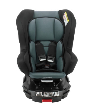 Siege auto NANIA REVO - Isofix - Groupe 0+/1 (0-18Kg) - Dos route 0-13 Kg - Pivotant a 360° - Access gris - Fabriqué en France