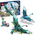 LEGO Avatar 75572 Le Premier Vol en Banshee de Jake & Neytiri, Jouet Pandora, avec Animaux