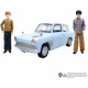 Voiture Volante Harry Potter avec 2 Poupées - Poupée Figurine - MATTEL - Bleu - 6 ans et +