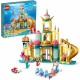 LEGO 43207 Disney Le Palais Sous-Marin D'Ariel, Ensemble a Construire Château de Princesse, Avec Mini Poupée La Petite Sirene