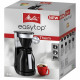 MELITTA Easy Top Therm II 1023-08 - Cafetiere filtre 1L - 1050 W - Noir