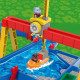 SMOBY - AQUAPLAY Circuit aquatique Port a container + 5 accessoires