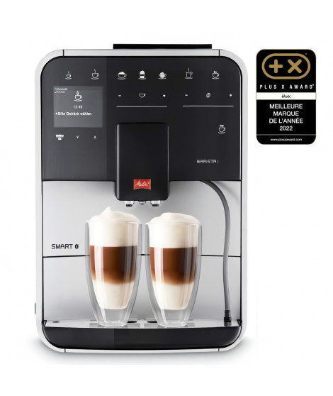 Machine a Café a Grain MELITTA Barista T Smart - Argent (sans réservoir lait)