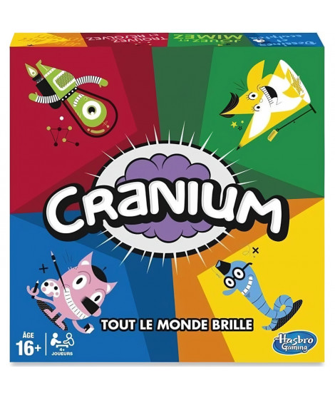 CRANIUM - Jeu de societe - Jeu d'ambiance adultes pour apéros et soirées - Version francaise